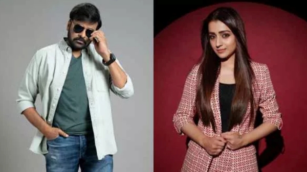 Trisha to play a double role in chiranjeevi movie