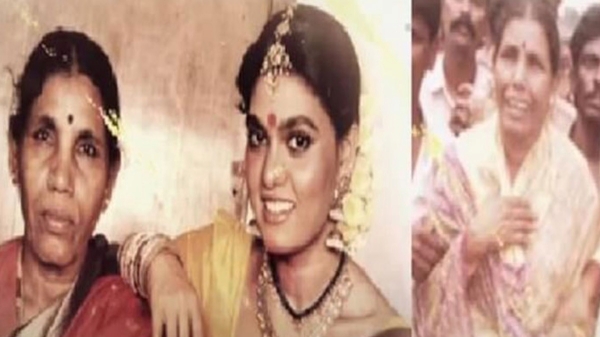 silk smitha s mother narasamma rare photos trending on social media