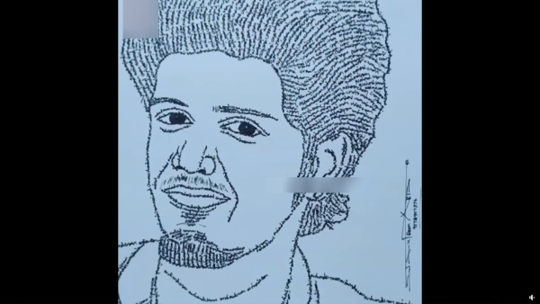 A Painter who painted the actor KPY Bala image