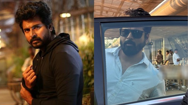 Actor Sivakarthikeyan s SK23 movie shooting Marina beach railway station