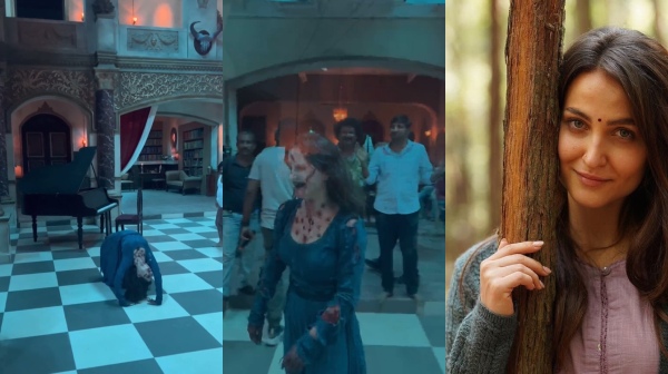 Naane Varuven Actress Elli Avrram Shared the BTS video of Conjuring Kannappan in instagram