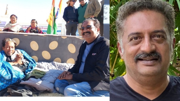 Prakash Celebrates his Birthday With Ladakh People and Sonam Wang Chuk