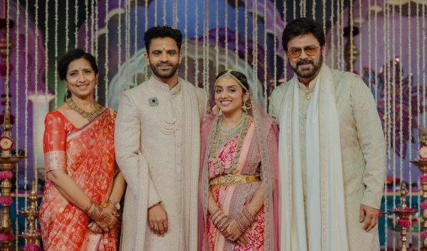 Venkatesh Daggubati Second Daughter Hayavahini ties the knot with Nishanth