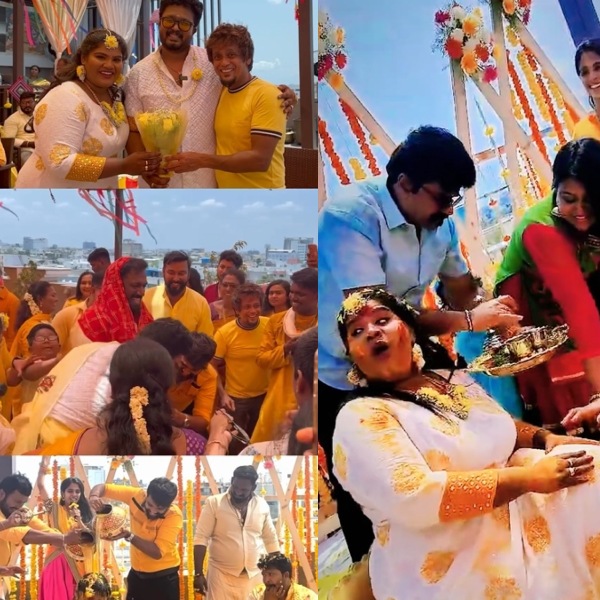 Robo shankar daughter Indraja shankar wedding vibes start