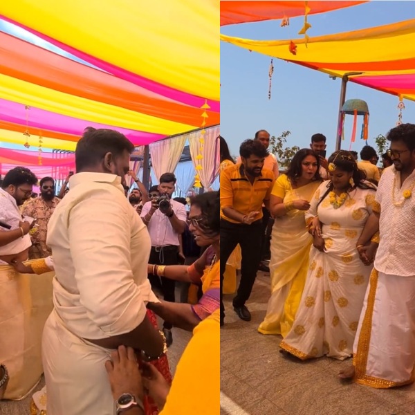 Robo shankar daughter Indraja shankar wedding vibes start