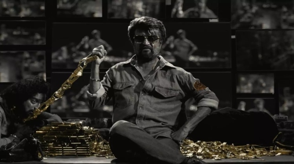 Rajinikanth s 171 movie Coolie intro video trolled with Saravana Stores advertisement