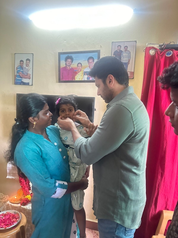 Actor Jayam Ravi condoled his fans death