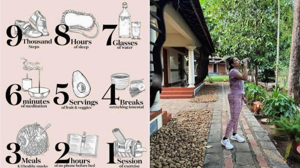 Director Aiswarya rajinikanth instagram post on fitness