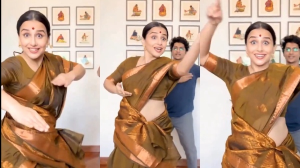 Vidya Balan T Rajendar dance goes trending in twitter in national level