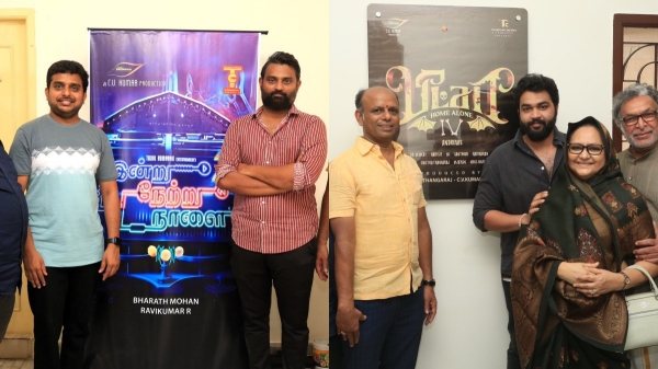 Indru Netru Naalai 2 and Pizza 4 movie works starts with Pooja