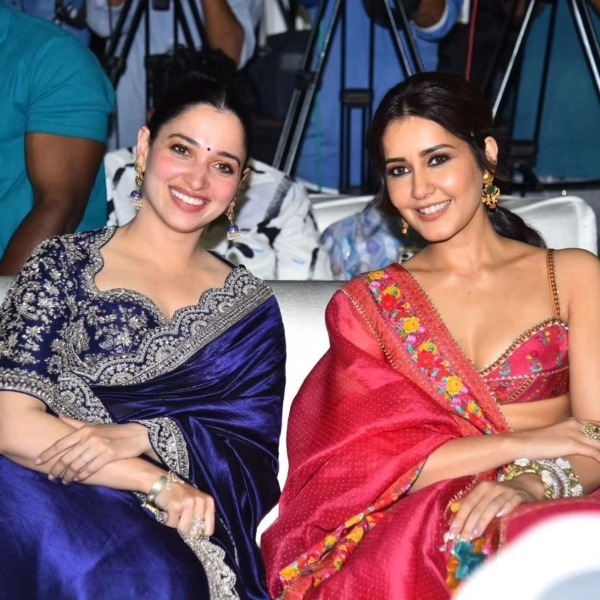 Actress Rashi Khanna shared interesting things about Aranmanai 4 movie in Pre release function