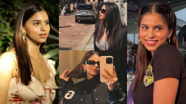 Bollywood star Shahrukh Khan daughter Suhana Khan jolly trip for Italy Bollywood star Shahrukh Khan daughter Suhana Khan jolly trip for Italy