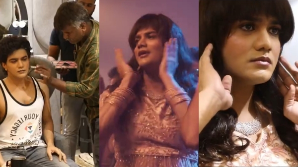 Kavin s lady getup for Star movie song Melody making video out now