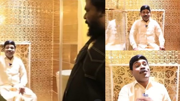 GP Muthu s latest bathroom tour and he explores golden toilet in chennai GP Muthu s latest bathroom tour and he explores golden toilet in chennai