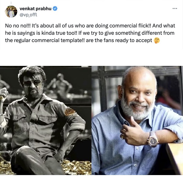 Did Venkat Prabhu trolls Rajinikanth s Coolie intro teaser along with Karthik Kumar