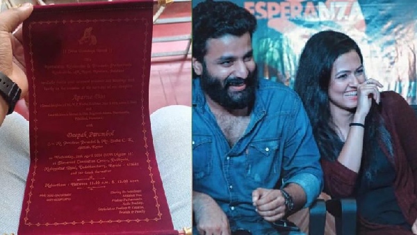 Beast and Dada actress Aparna Das tie the knot soon with Manjummel Boys actor Deepak Parambol