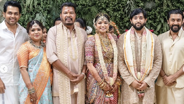 Kollywood stars attend Director Shankar s daughter Aishwarya Shankar and Tarun Karthikeyan wedding