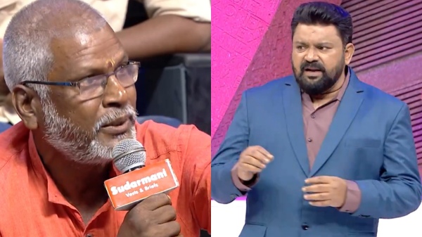 Neeya Naana Gobinath roasted Railway Employee for speaking against freebies