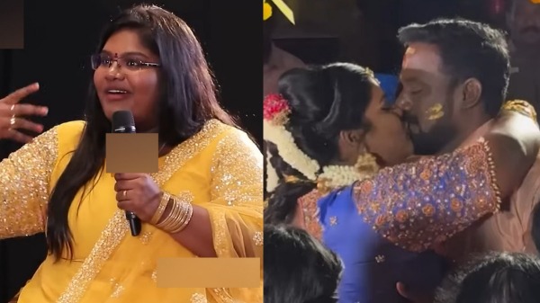 Robo Shankar s daughter Indraja explained the kiss controversy