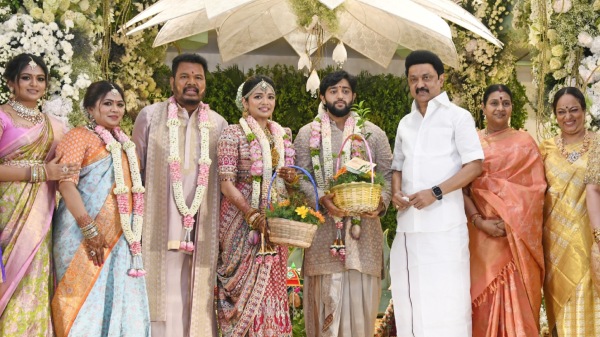 Director Shankar daughter Aishwarya wedding M K Stalin has attended
