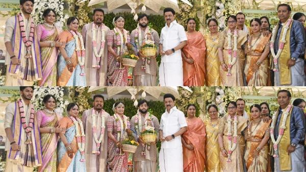 Director Shankar daughter Aishwarya wedding M K Stalin has attended