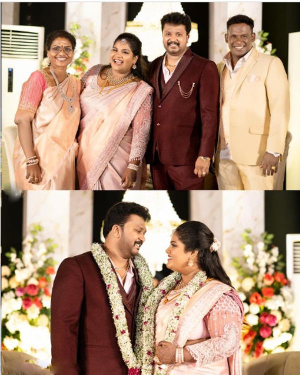 Indraja Shankar and Karthik reveals their marriage gifts in a recent video Indraja Shankar and Karthik reveals their marriage gifts in a recent video