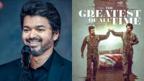 Thalapathy Vijay went to Dubai to shooting in GOAT