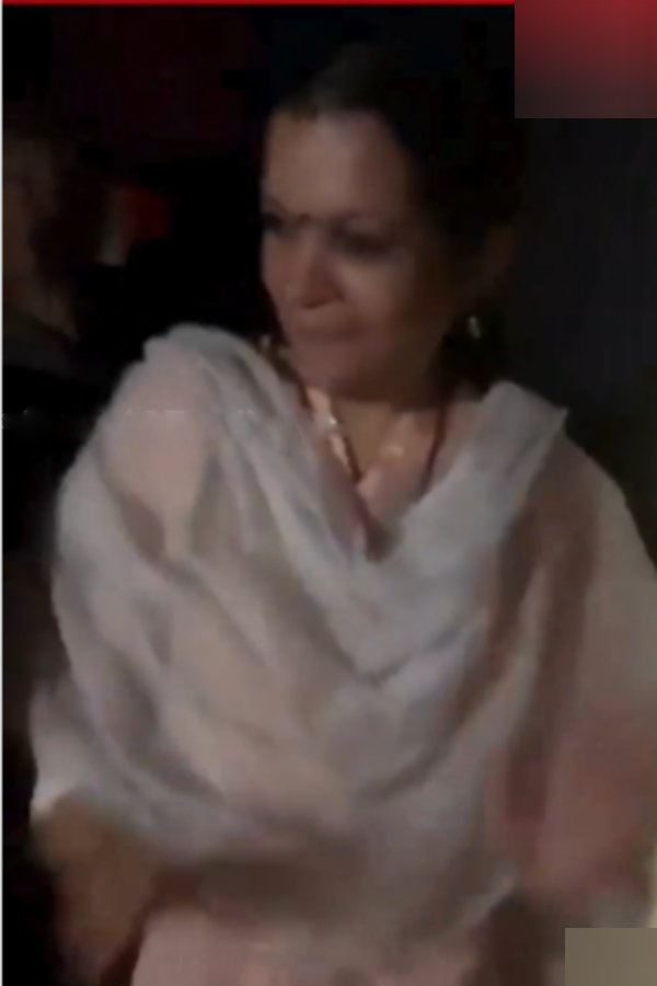 Actor Vijay s Ghilli movie actress Janaki ganesh vibes in theatre with fans Actor Vijay s Ghilli movie actress Janaki ganesh vibes in theatre with fans