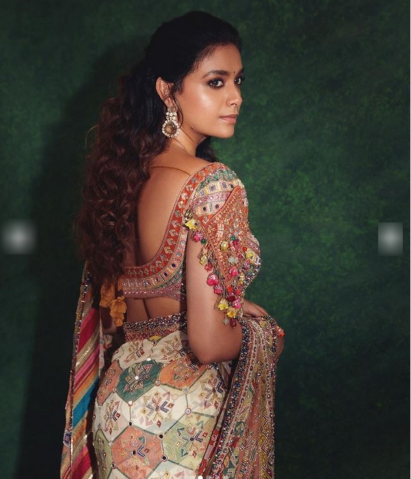 Actress Keerthy Suresh photos trending on social media