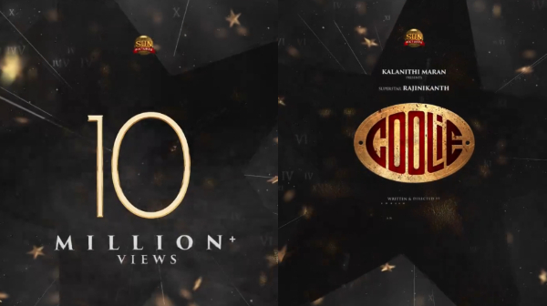 Actor Rajinikanth s Coolie movie title teaser hits 10 Million views