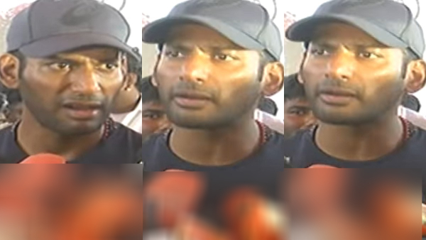 Actor Vishal talks about joining politics in 2026