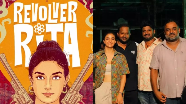 Actress Keerthi suresh wrapped up her Rivolver Rita movie shooting