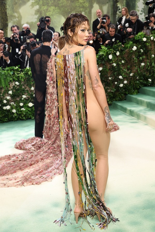 Rita Ora bold transparent dress at Met Gala 2024 shocks fans
