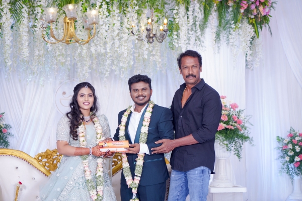 Many Celebrities attends Siren Movie Director Anthony Bhagyaraj marriage reception Many Celebrities attends Siren Movie Director Anthony Bhagyaraj marriage reception