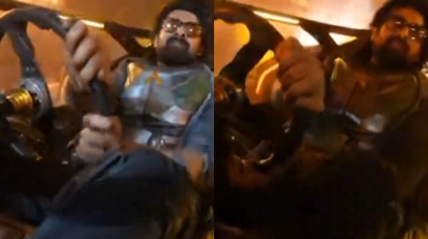 At the Kalki 2898 AD film show in Hyderabad Prabhas introduced everyone to the new character in the film Bujji