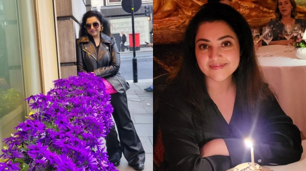 Actress Meena spends her holiday in London and shared cute photos
