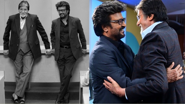 Rajinikanth and Amitabh Bachchan reunites at Vettaiyan Mumbai schedule Rajinikanth and Amitabh Bachchan reunites at Vettaiyan Mumbai schedule