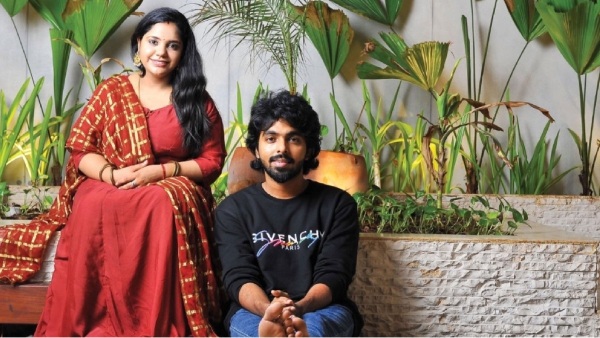 GV Prakash Kumar won t believe i am pregnant even i showed my pregnancy kit - Saindhavi interview GV Prakash Kumar won t believe i am pregnant even i showed my pregnancy kit - Saindhavi interview