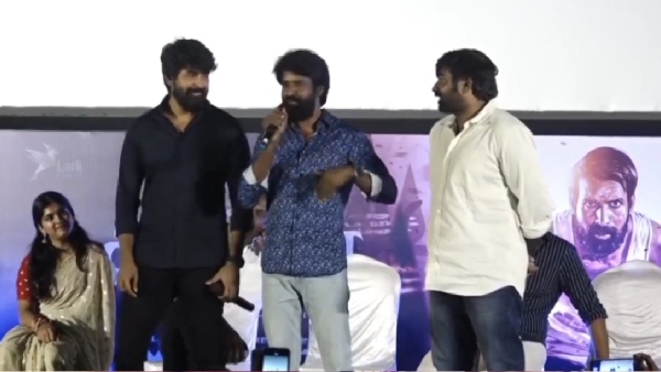 Soori funny talks infront of Sivakarthikeyan and Vijay Sethupathi at Garudan trailer release