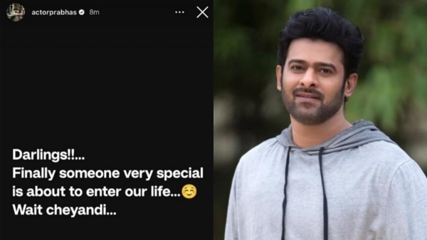 Baahubali Actor Prabhas Instagram post trending on social media