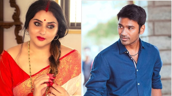 Namitha reveals she upset after the producer cheated her by using Dhanush name