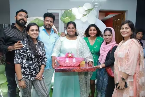indraja robo shankar birthday celebration pics trending on social media