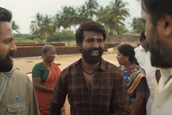 Actors Sivakarthikeyan amp amp Vijay sethupathi joined in Soori s Garudan trailer release function