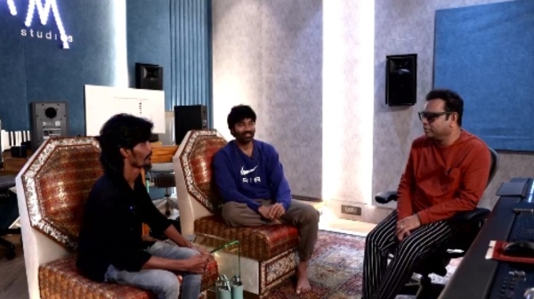 AR Rahman and Dhanush praised gana kadhar who wrote the song water pocket