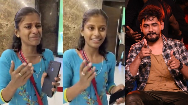 Young College Girl cried and told she want to see Hip Hop Aadhi video shocks fans Young College Girl cried and told she want to see Hip Hop Aadhi video shocks fans