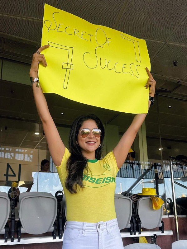 Anjana Rangan believes CSK team definitely goes to playoffs this season Anjana Rangan believes CSK team definitely goes to playoffs this season