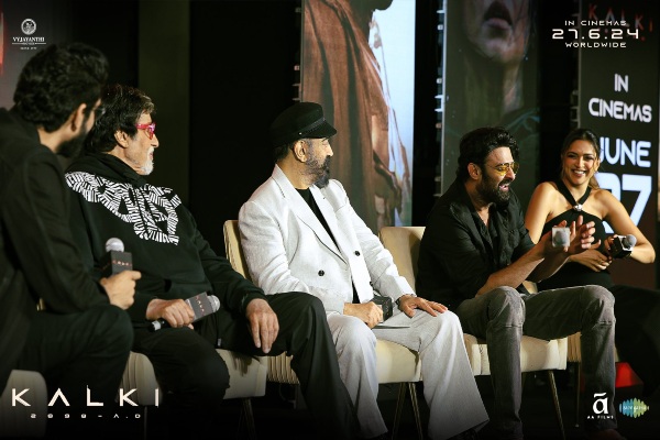 Prabhas Amitabh Bachchan Kamal Haasan Deepika Padukone Santhosh Narayanan