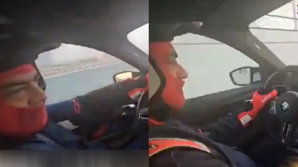 ajith kumar Car race Vidaamuyarchi