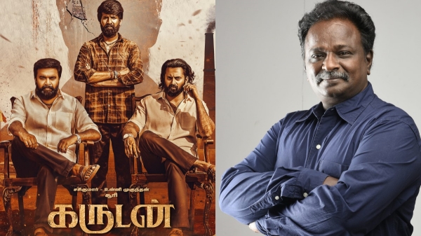 Actor Soori Garudan Blue sattai