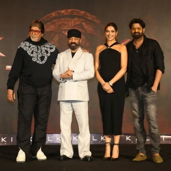 Prabhas Kamal Haasan Nag Ashwin Amitabh Bhachchan Santhosh Narayanan Music Deepika Padukone